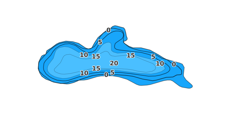 Hale Lake - Fishing Points