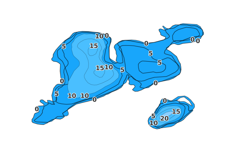Jackpine Lake - Fishing Points
