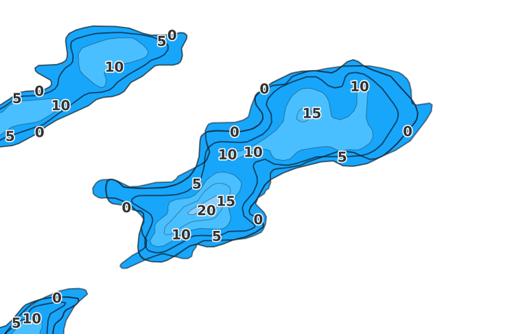 Kvidera Lake - Fishing Points