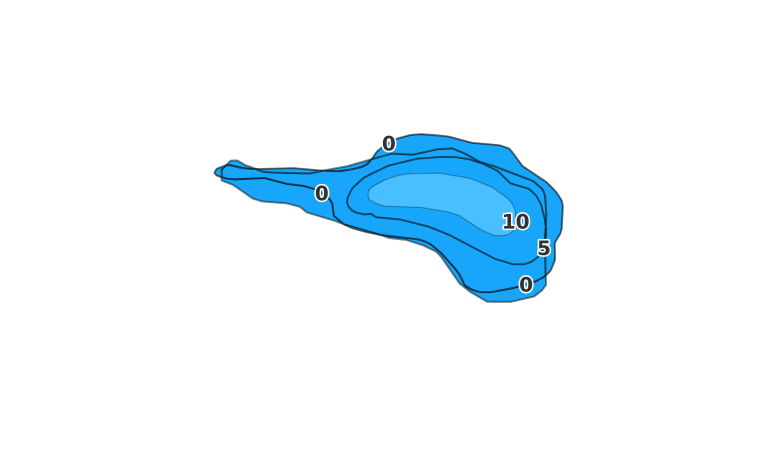 Lake Twenty Five - Fishing Points