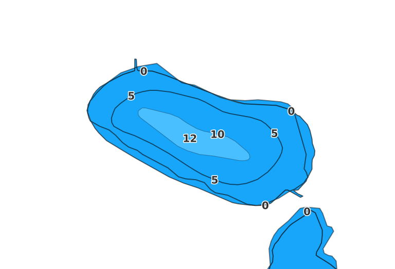 Little Brower Lake - Fishing Points
