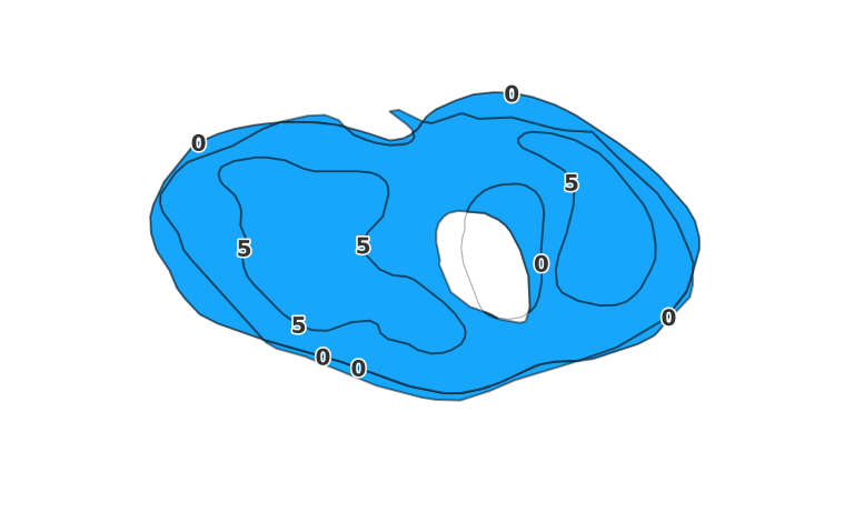 Little Island Lake - Fishing Points
