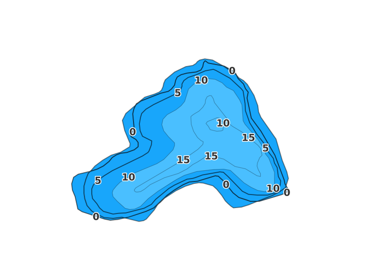 Little Round Lake - Fishing Points