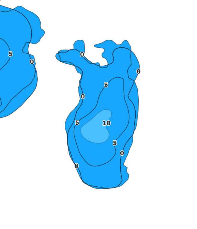 Little Stevens Lake - Fishing Points