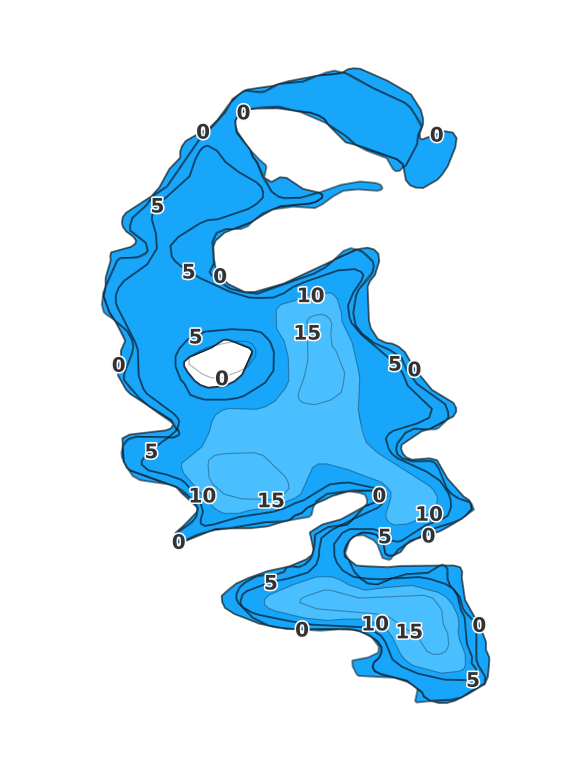 Lost Lake - Fishing Points