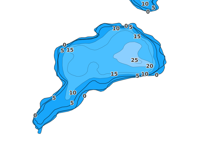 McComb Lake - Fishing Points