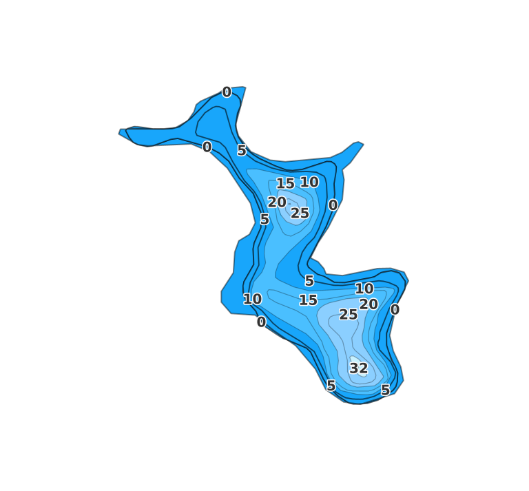 McCoy Lake - Fishing Points