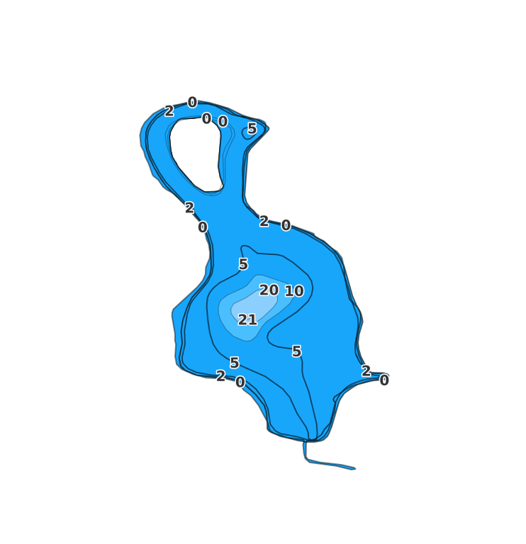 Meadow Lake - Fishing Points