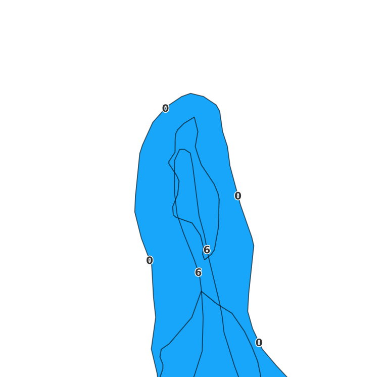 No Name Lake - Fishing Points