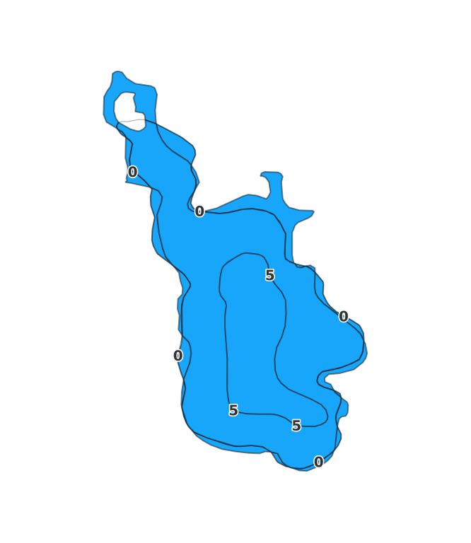 Paquette Lake - Fishing Points