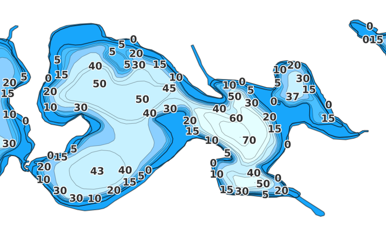 Pickerel Lake - Fishing Points