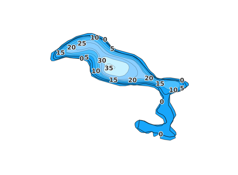 Piper Lake - Fishing Points