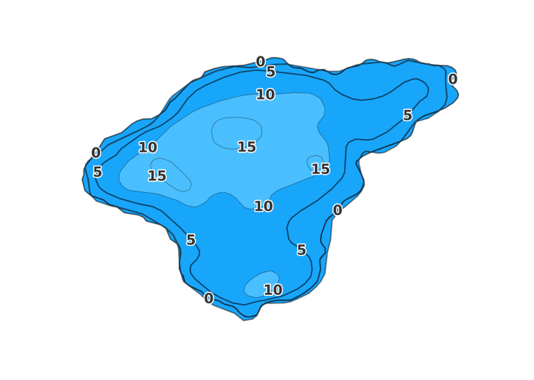 Ready Lake - Fishing Points