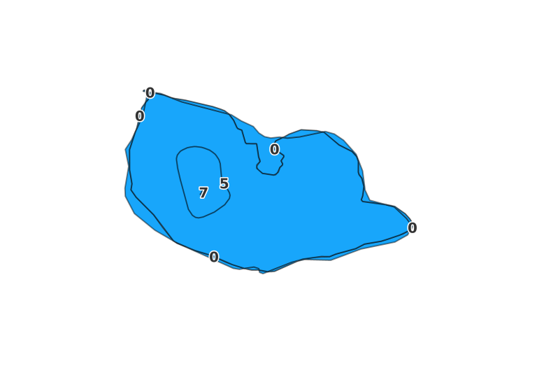 Reed Lake - Fishing Points