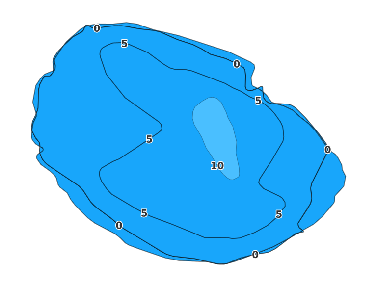 Round Lake - Fishing Points