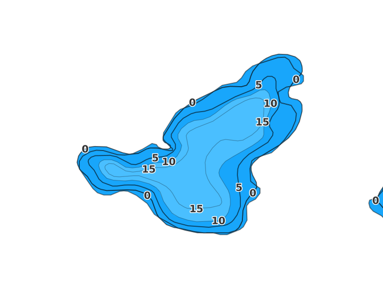 Sisson Lake - Fishing Points
