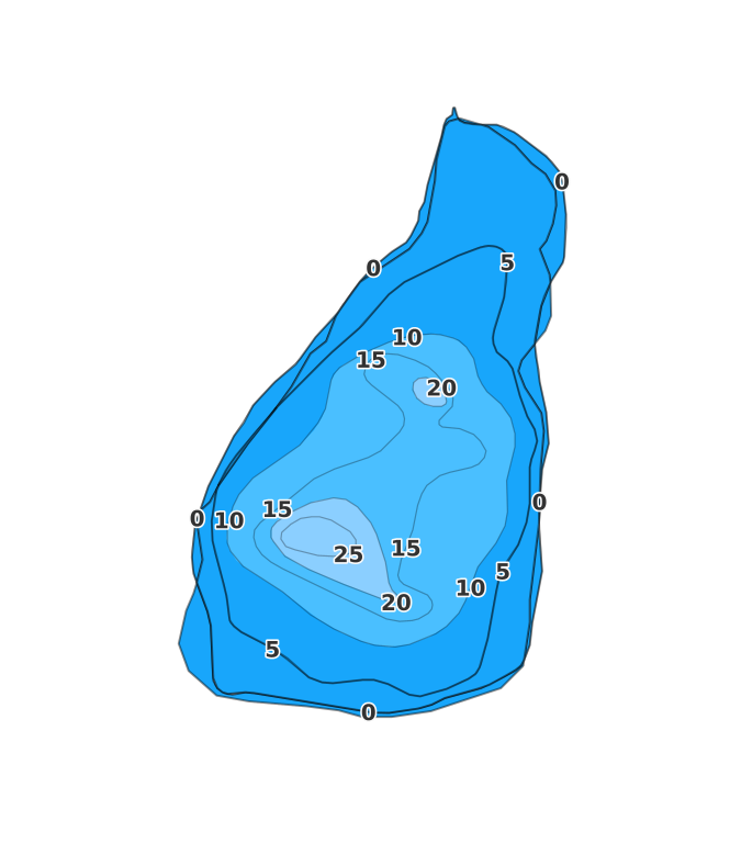 Skinner Lake - Fishing Points