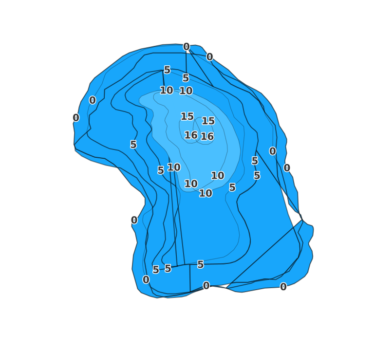 Stony Lake - Fishing Points