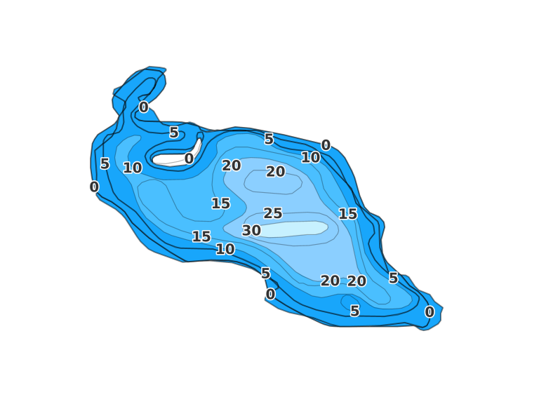 Swan Lake - Fishing Points
