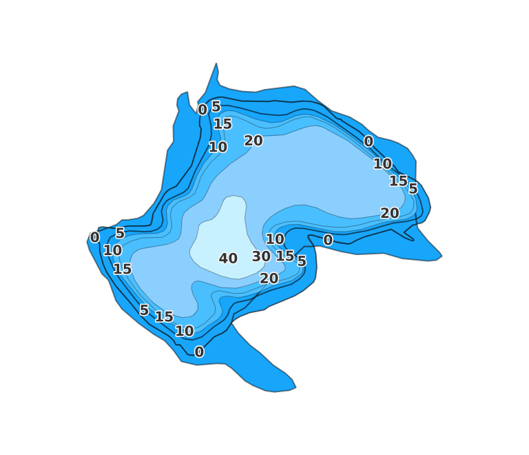 Tiff Lake - Fishing Points