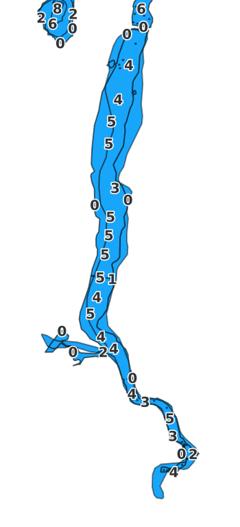 Trout Lake - Fishing Points
