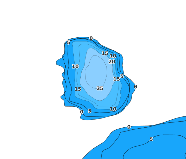 Upper Twin Lake - Fishing Points