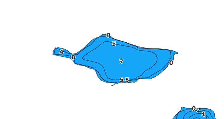 Whitmarsh Lake - Fishing Points
