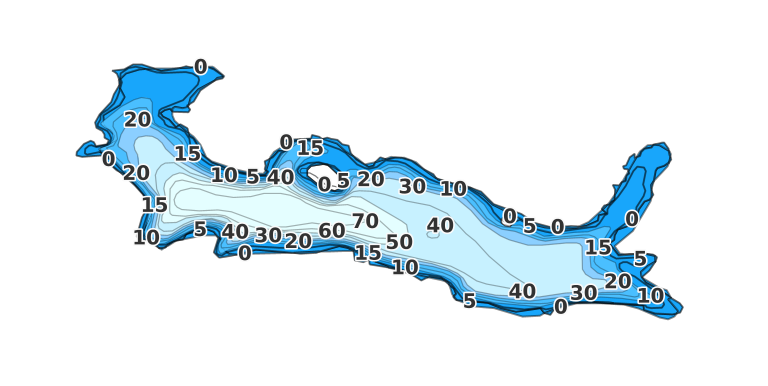 Ahsub Lake coverage - Fishing Points