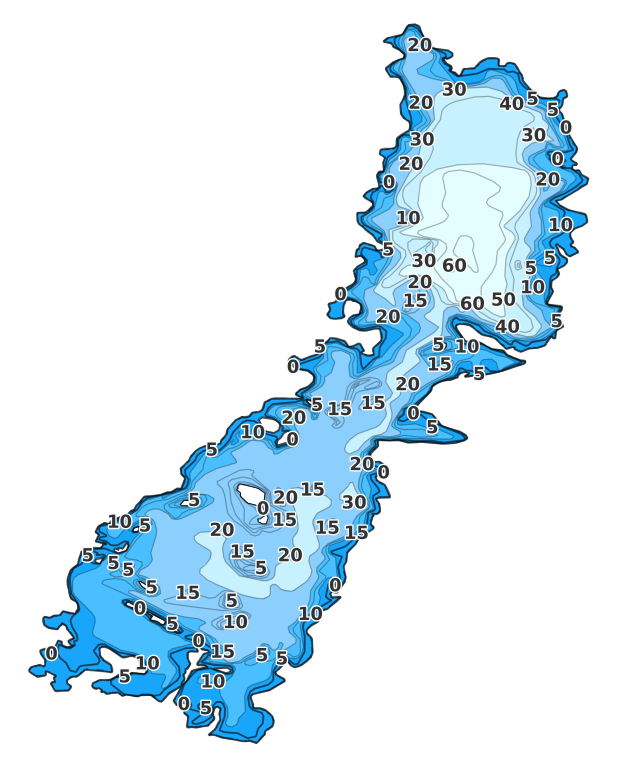Alton Lake coverage - Fishing Points