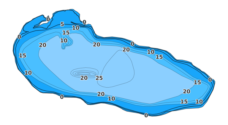Andrew Lake coverage - Fishing Points