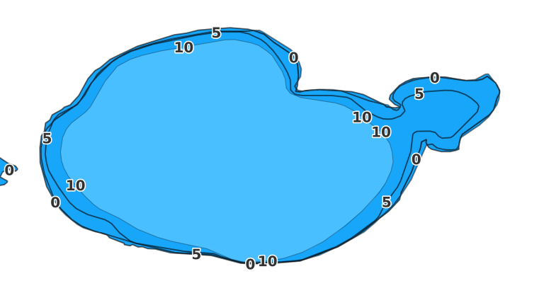 Ann Lake coverage - Fishing Points