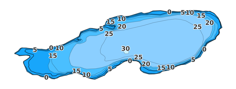Armstrong Lake coverage - Fishing Points