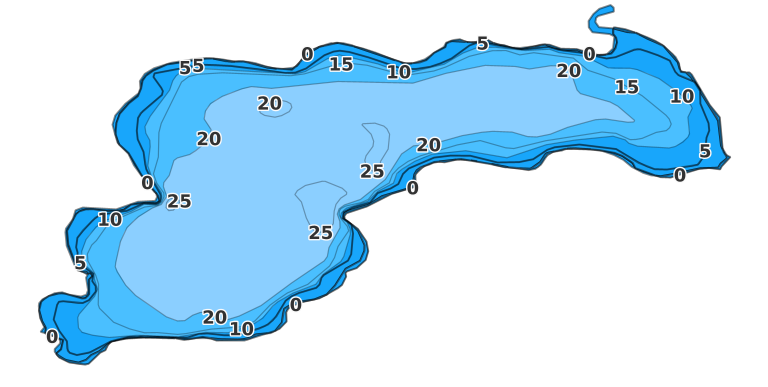 Ash Lake coverage - Fishing Points