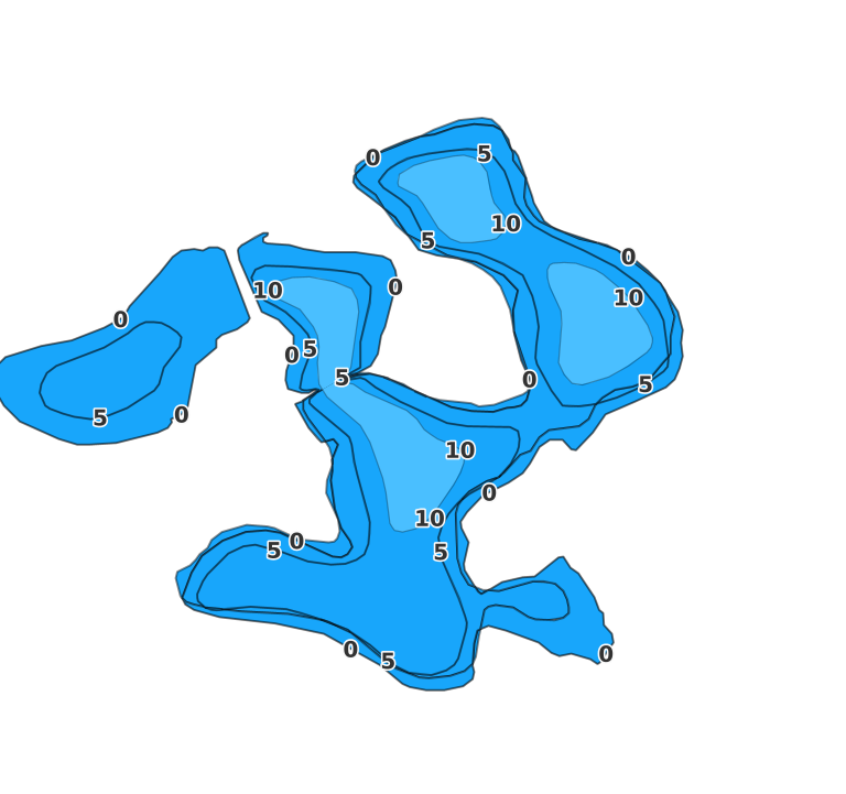 Axberg Lake coverage - Fishing Points