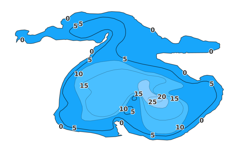 Barrett Lake coverage - Fishing Points