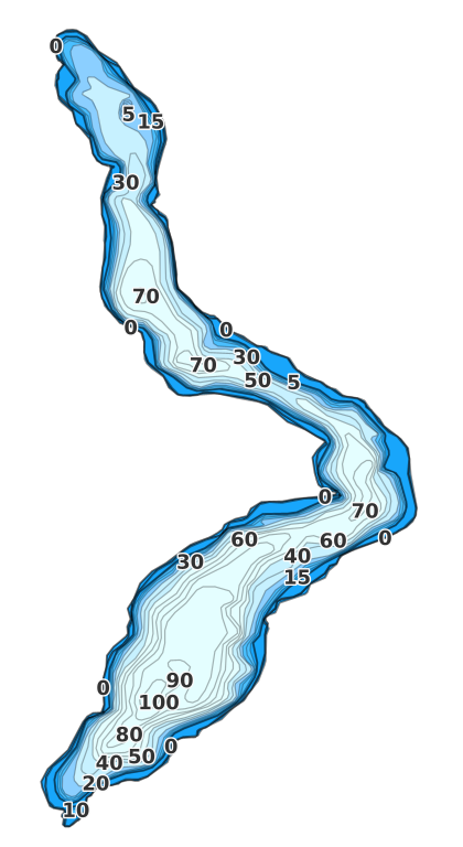 Boot Lake - Fishing Points