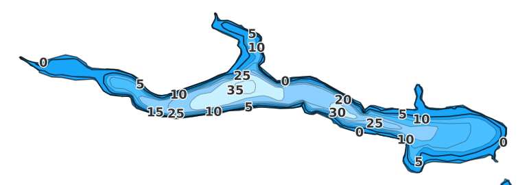 Buffalo Lake - Fishing Points