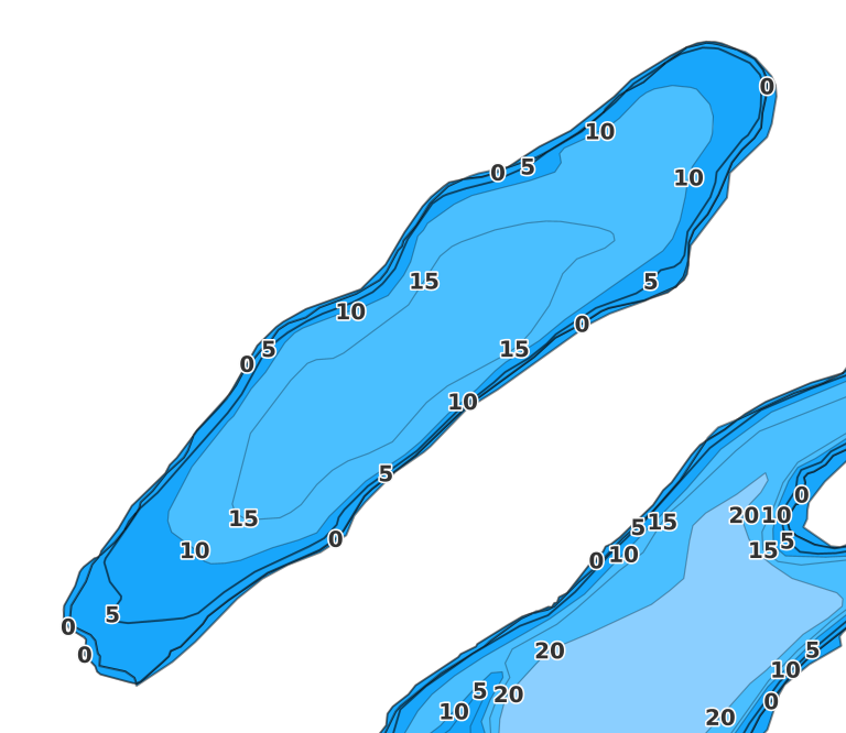 Cadotte Lake - Fishing Points