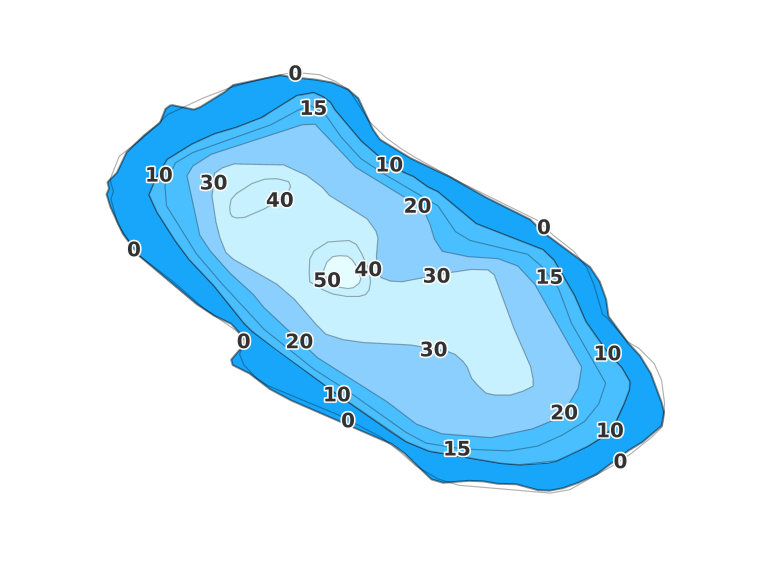 Camp Lake - Fishing Points