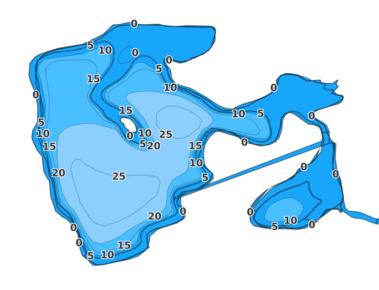 Child Lake - Fishing Points