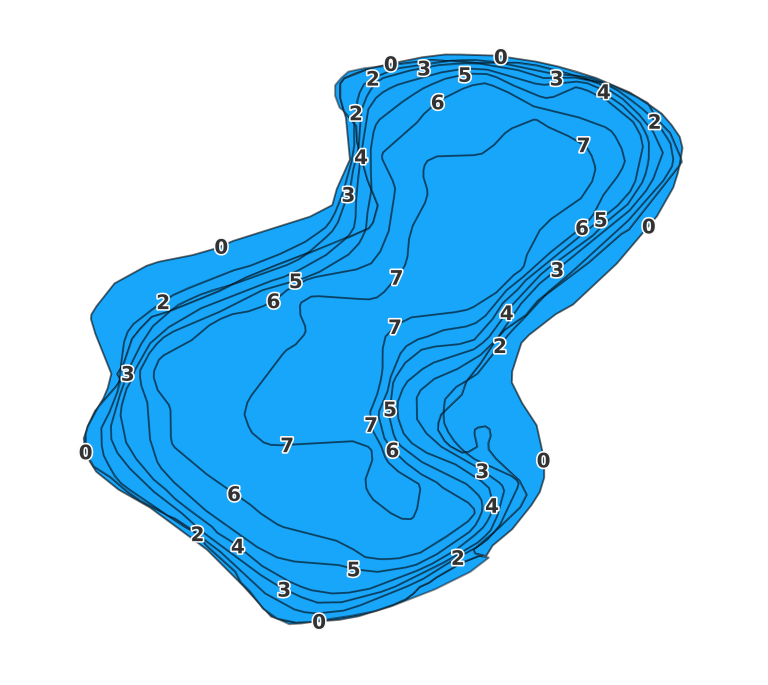 Clear Lake - Fishing Points