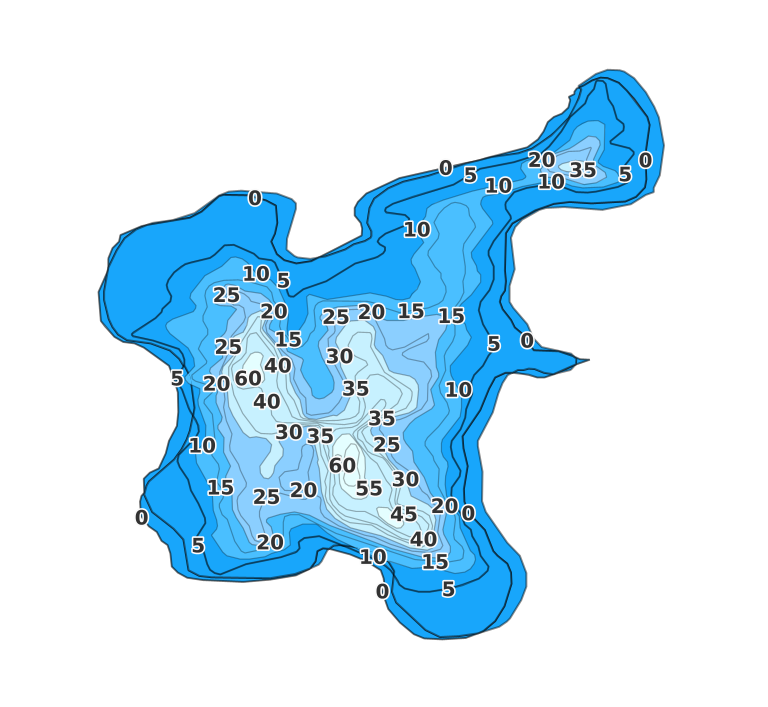 Connors Lake - Fishing Points