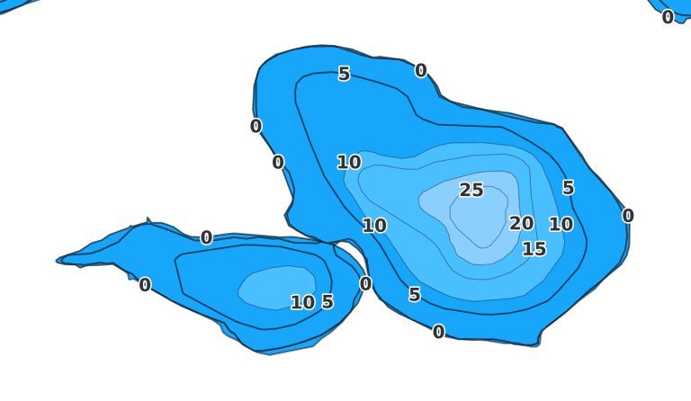 Deer Lake - Fishing Points
