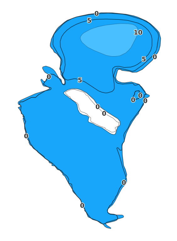 Eagle Lake - Fishing Points