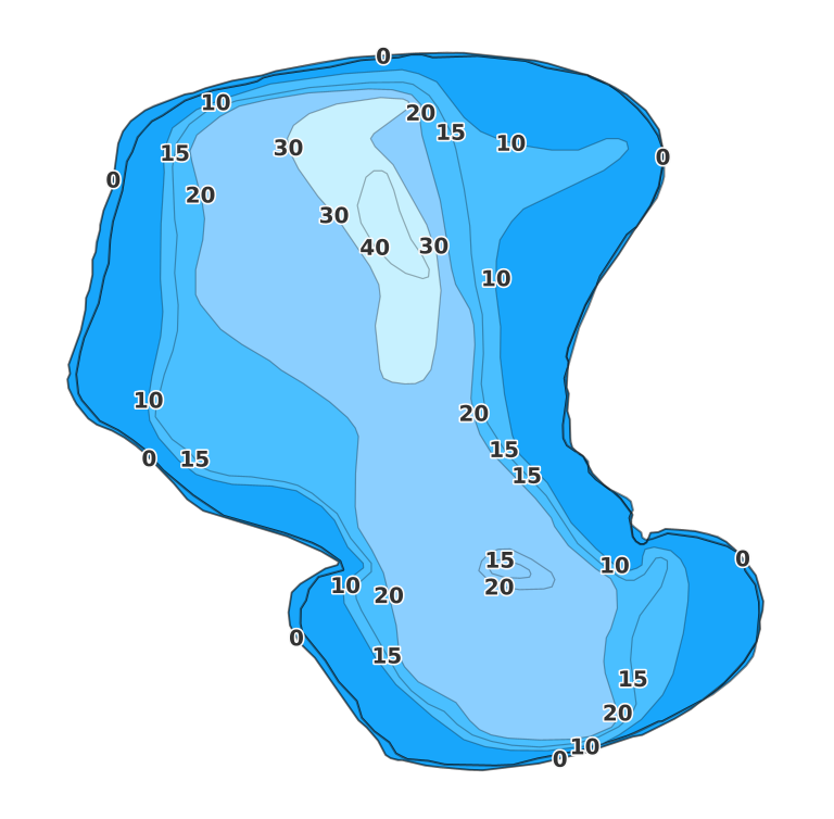First Silver Lake - Fishing Points