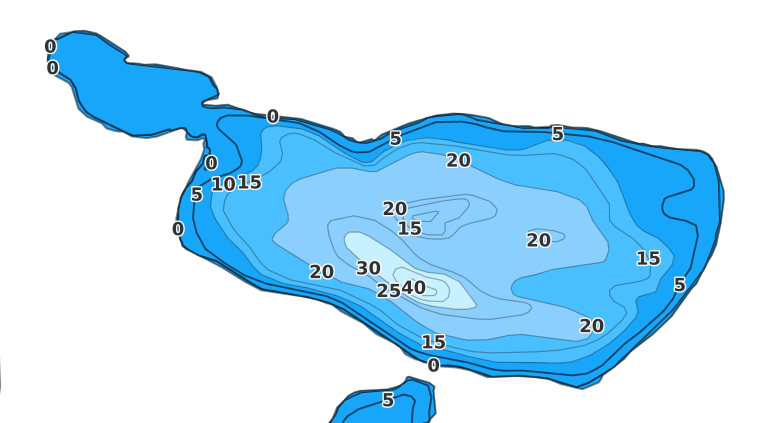 Games Lake - Fishing Points