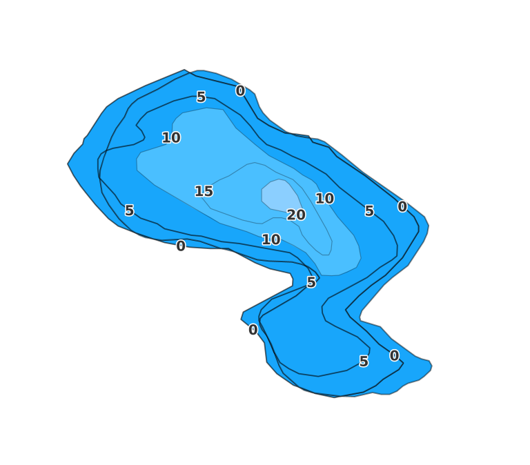 Golden Lake - Fishing Points
