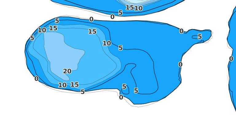 Lake Windigo - Fishing Points