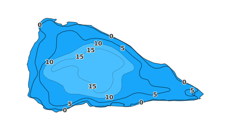 Little Basswood Lake - Fishing Points