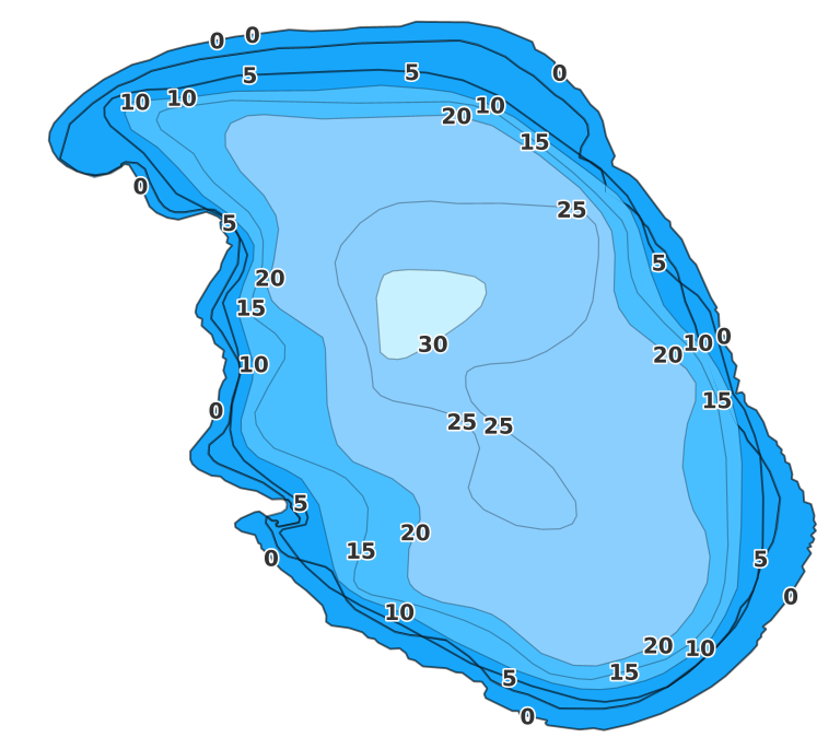 Little Winnibigoshish Lake - Fishing Points